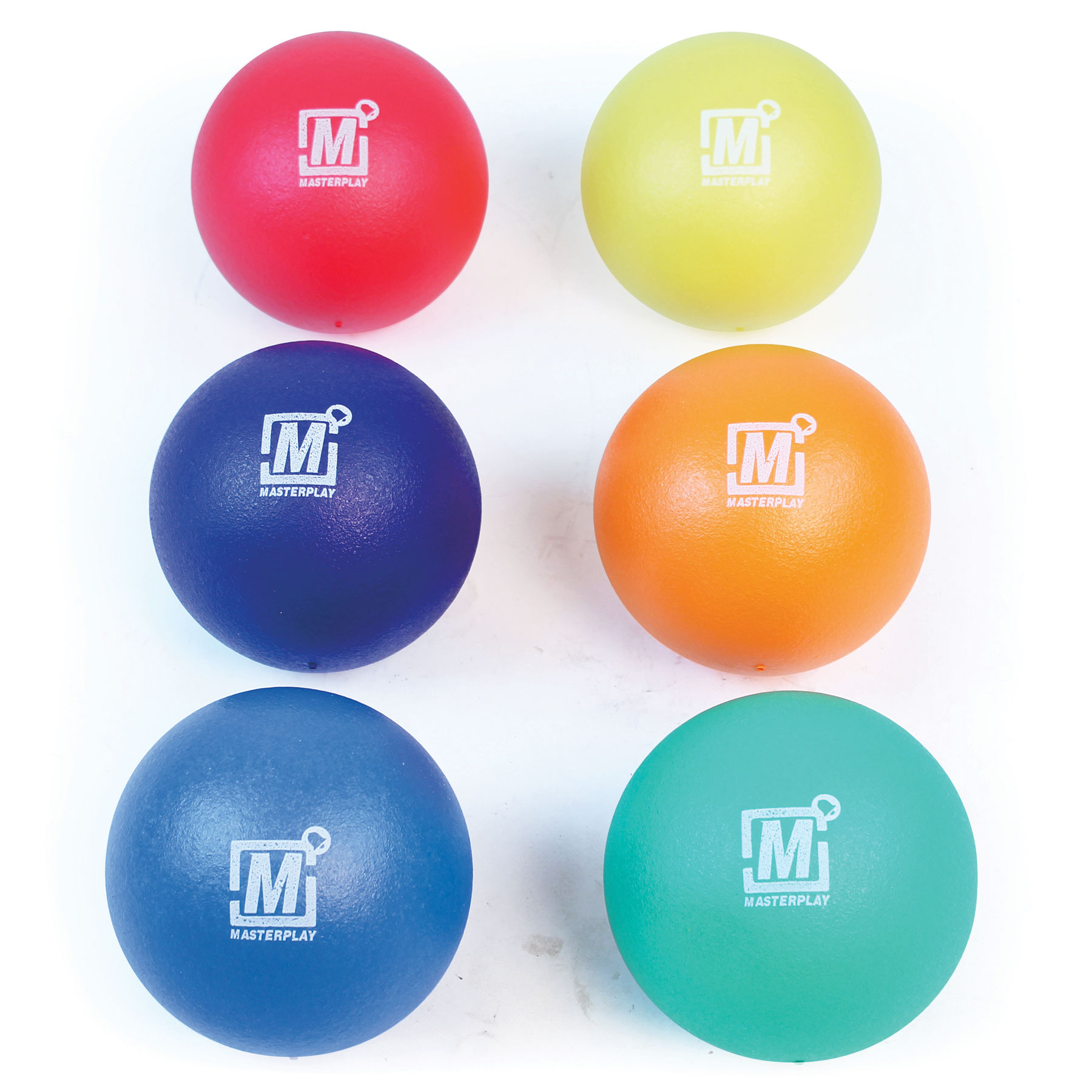 Masterplay Foam Bell Ball - Set of 6