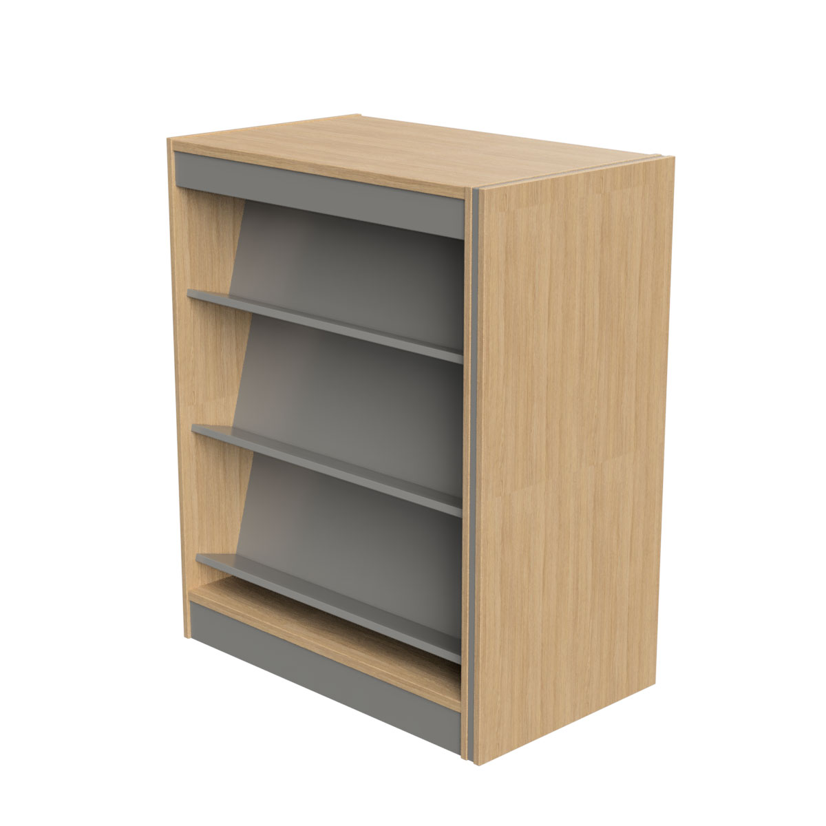 Spectrum Library Double Sided Reversible Shelf Bookcase - Add On 