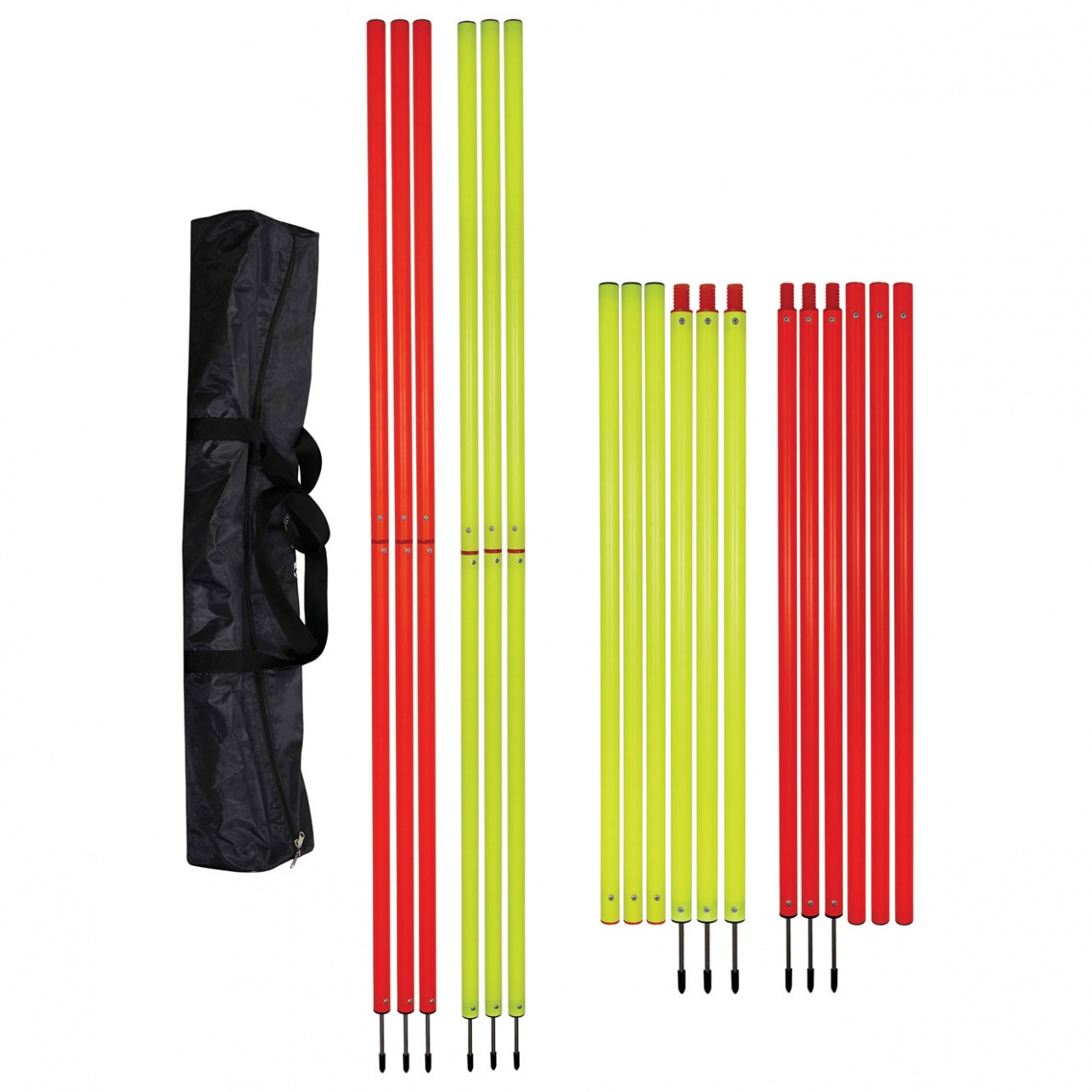 Wilks Two Piece Slalom Pole - Bag of 12