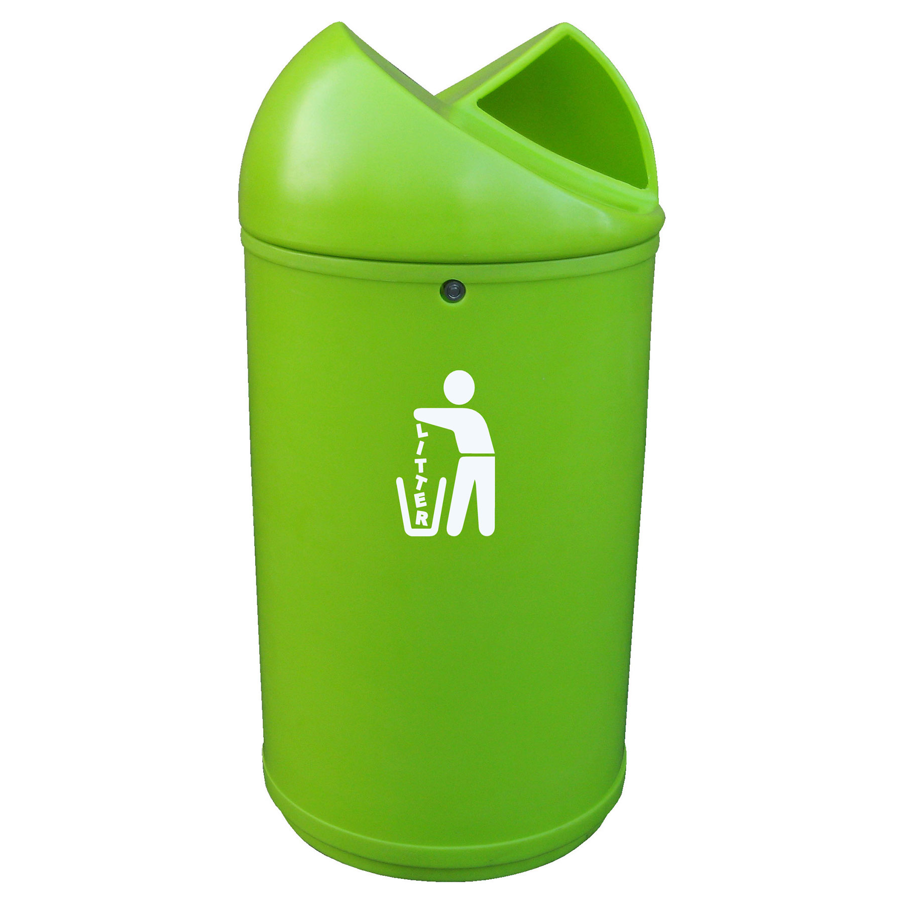 Twist Litter Bin with Tidy Logo 90 Litre