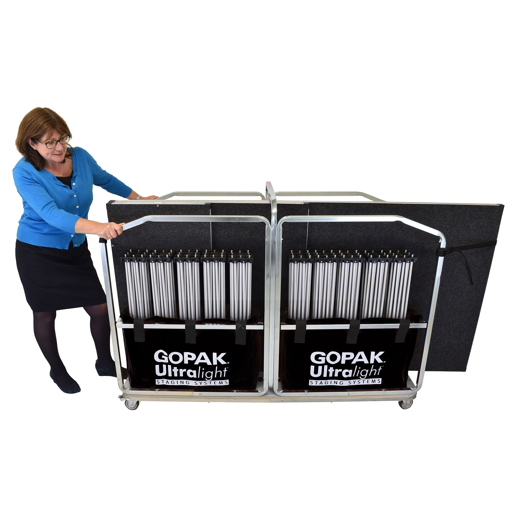 Gopak Ultralight Large Storage Trolley