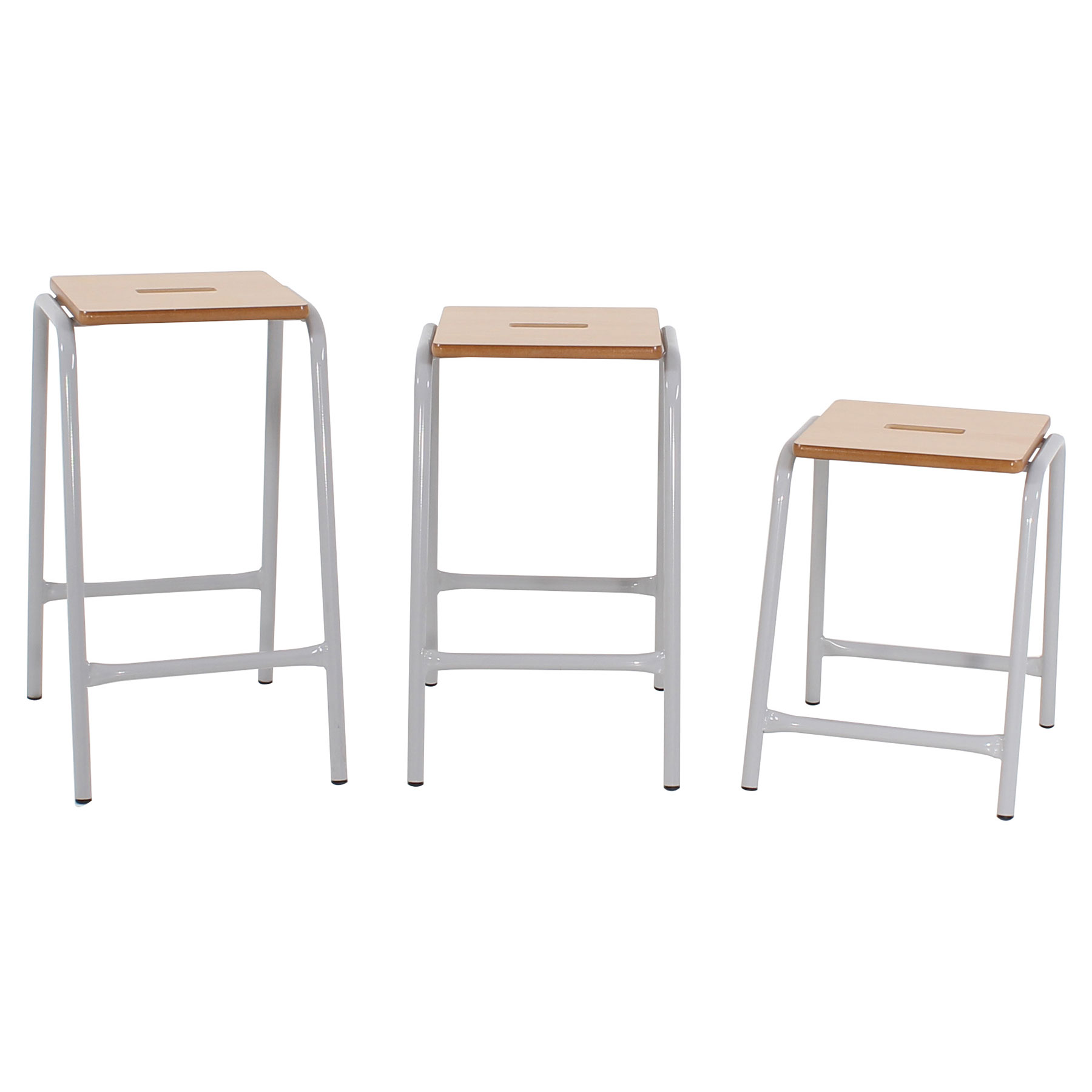 Advanced Wooden Top School Stool