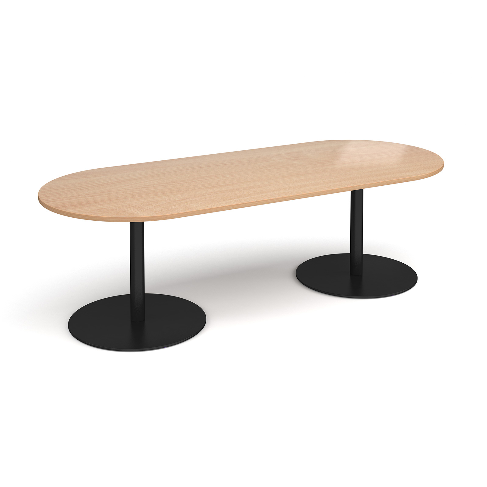 Eternal Radial End Boardroom Table 2400mm x 1000mm