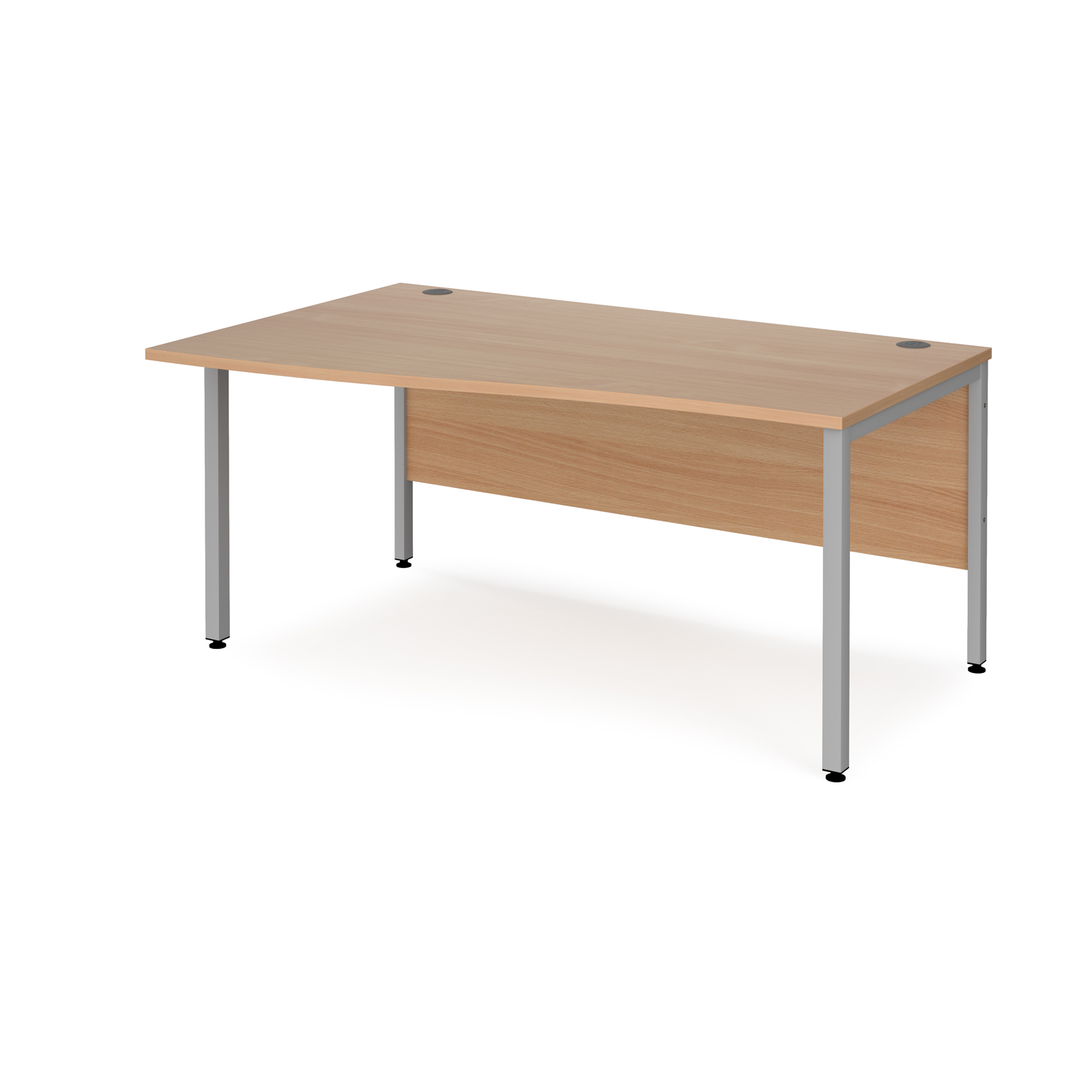 Maestro 25 Bench Leg Left Hand Wave Desk