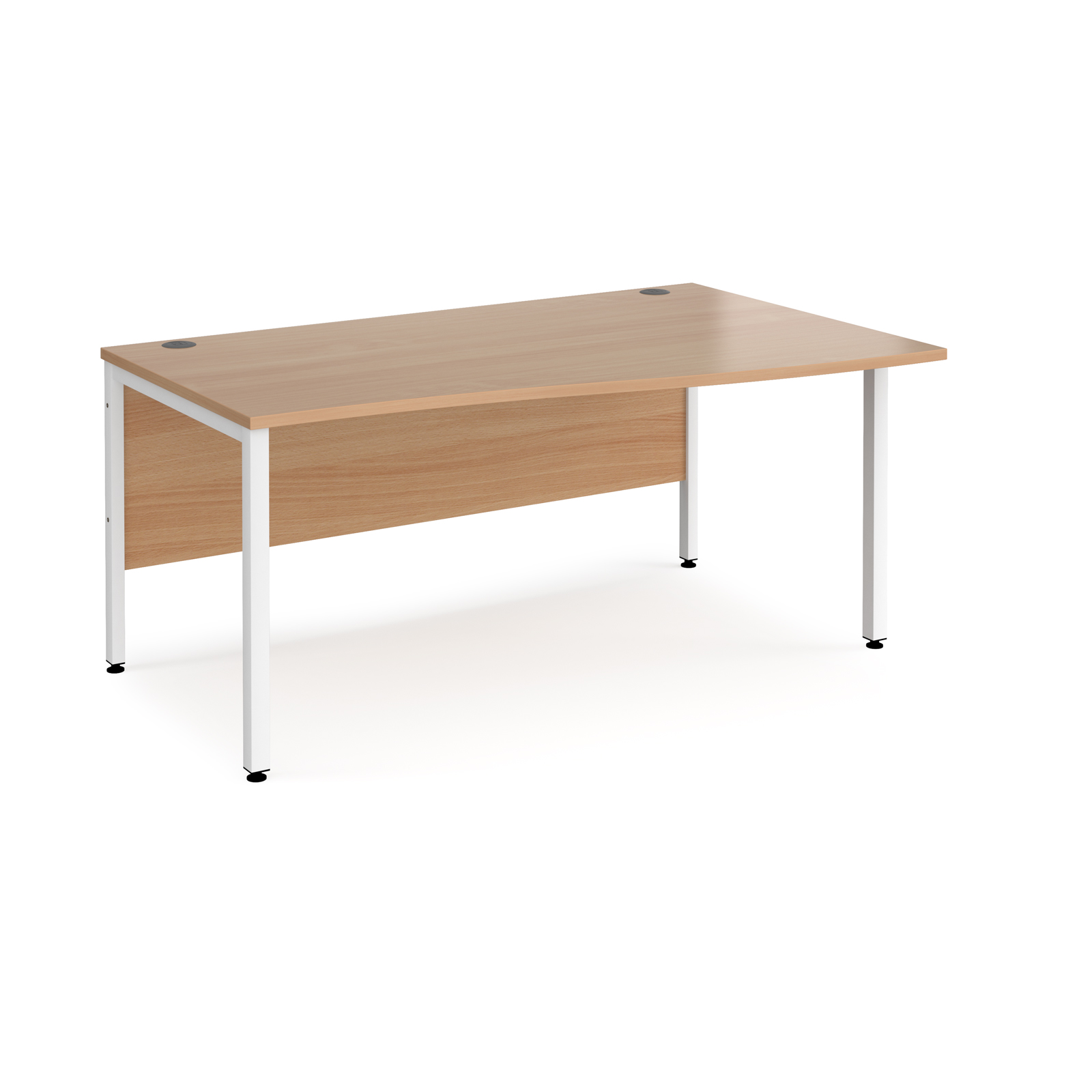 Maestro 25 Bench Leg Right Hand Wave Desk