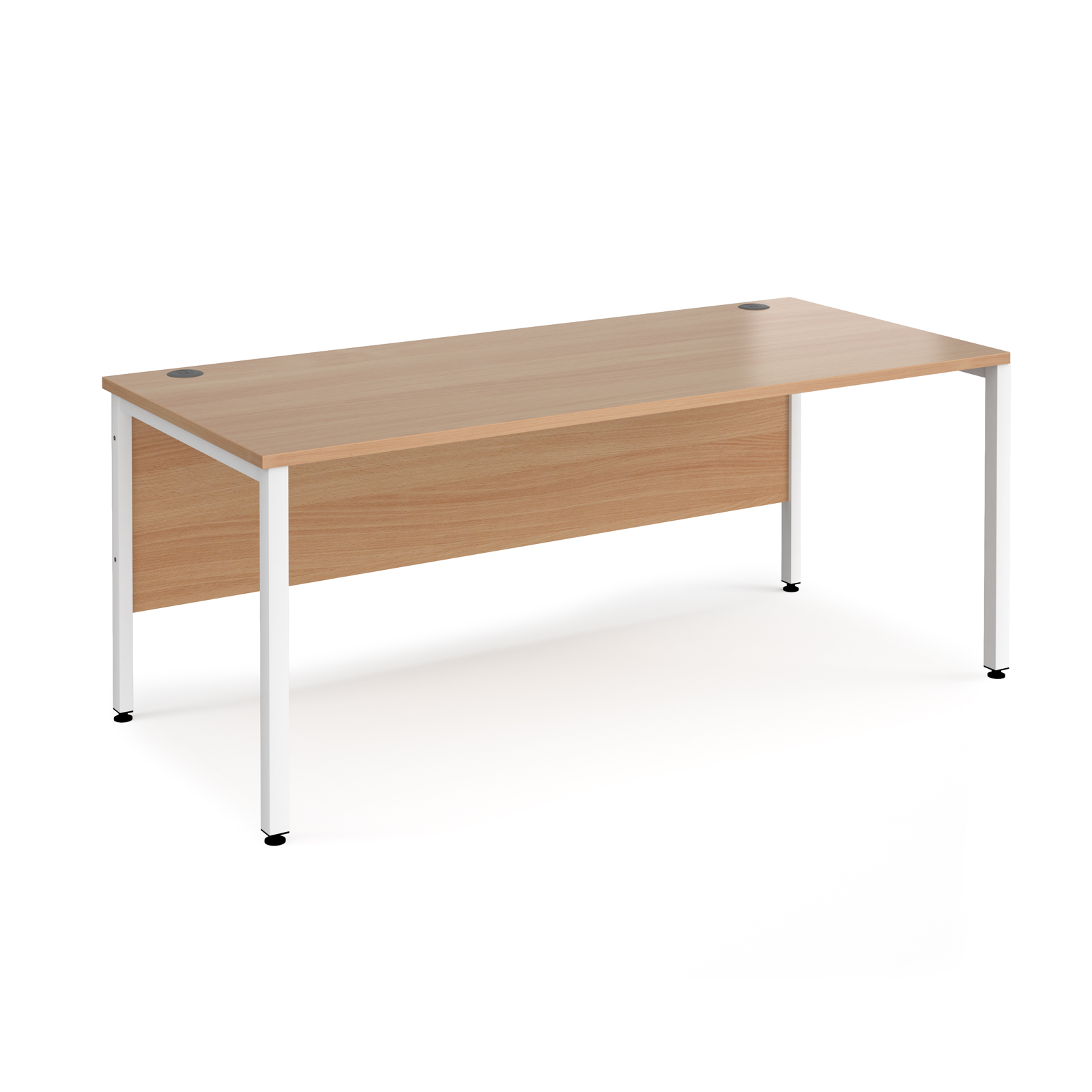 Maestro 25 Bench Leg Straight Desk 800mm Deep