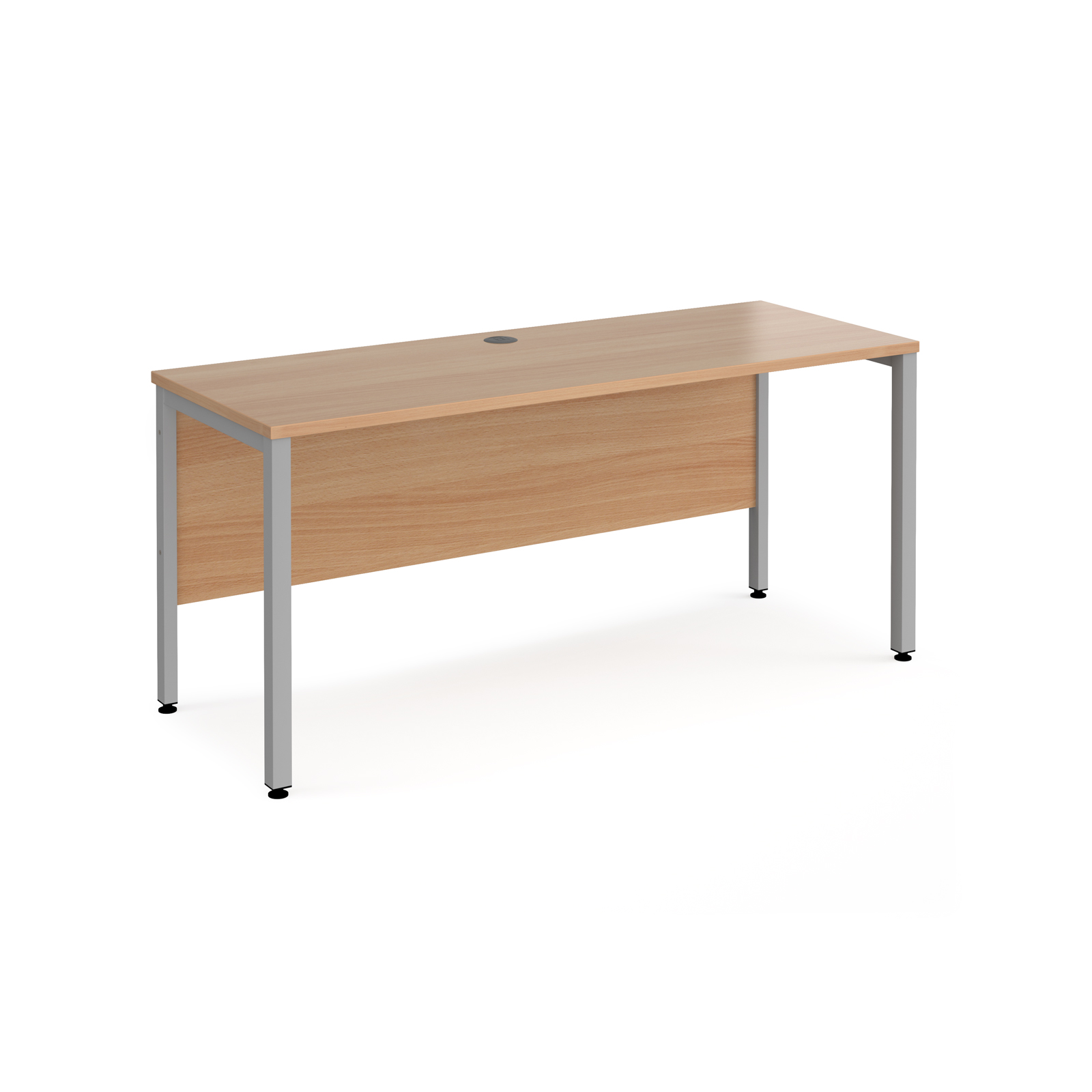 Maestro 25 Bench Leg Straight Desk 600mm Deep