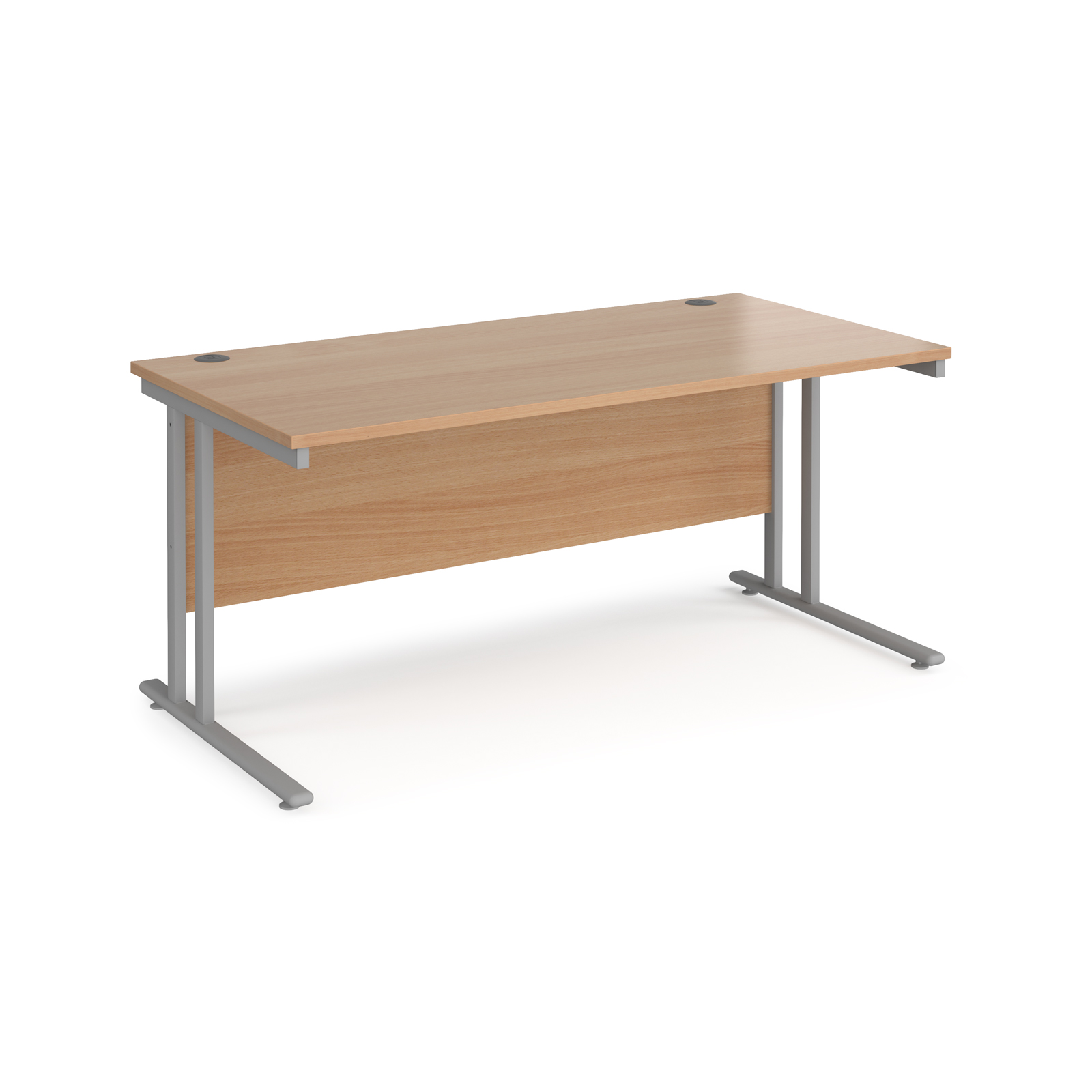 Maestro 25 Cantilever Leg Straight Desk 800mm Deep