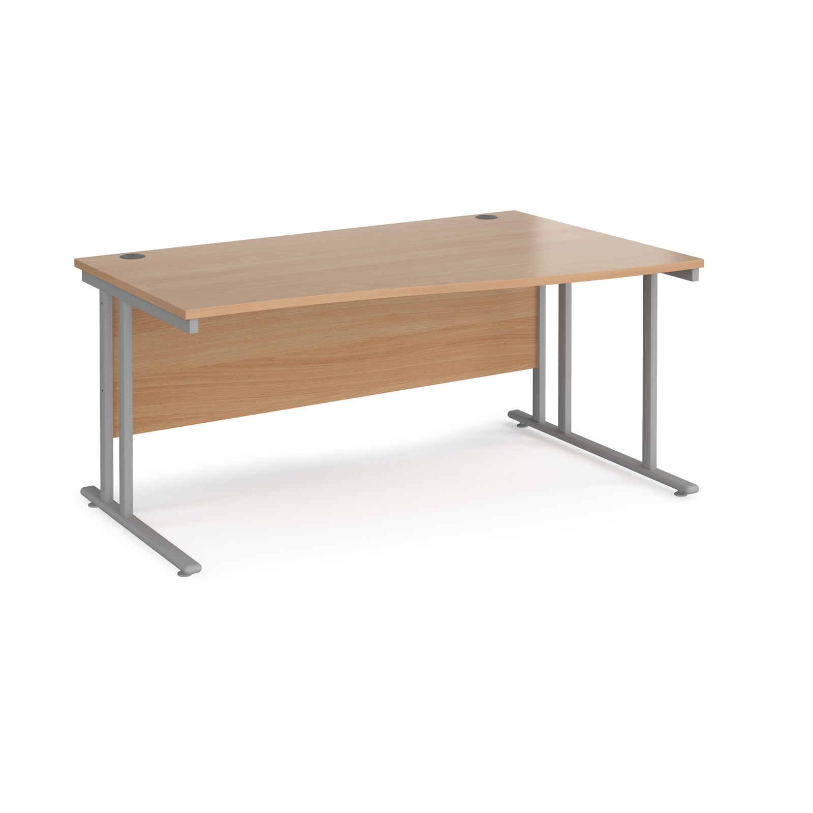 Maestro 25 Cantilever Leg Right Hand Wave Desk