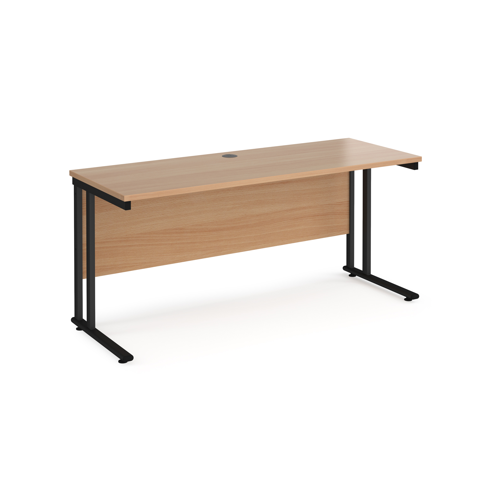 Maestro 25 Cantilever Leg Straight Desk 600mm Deep