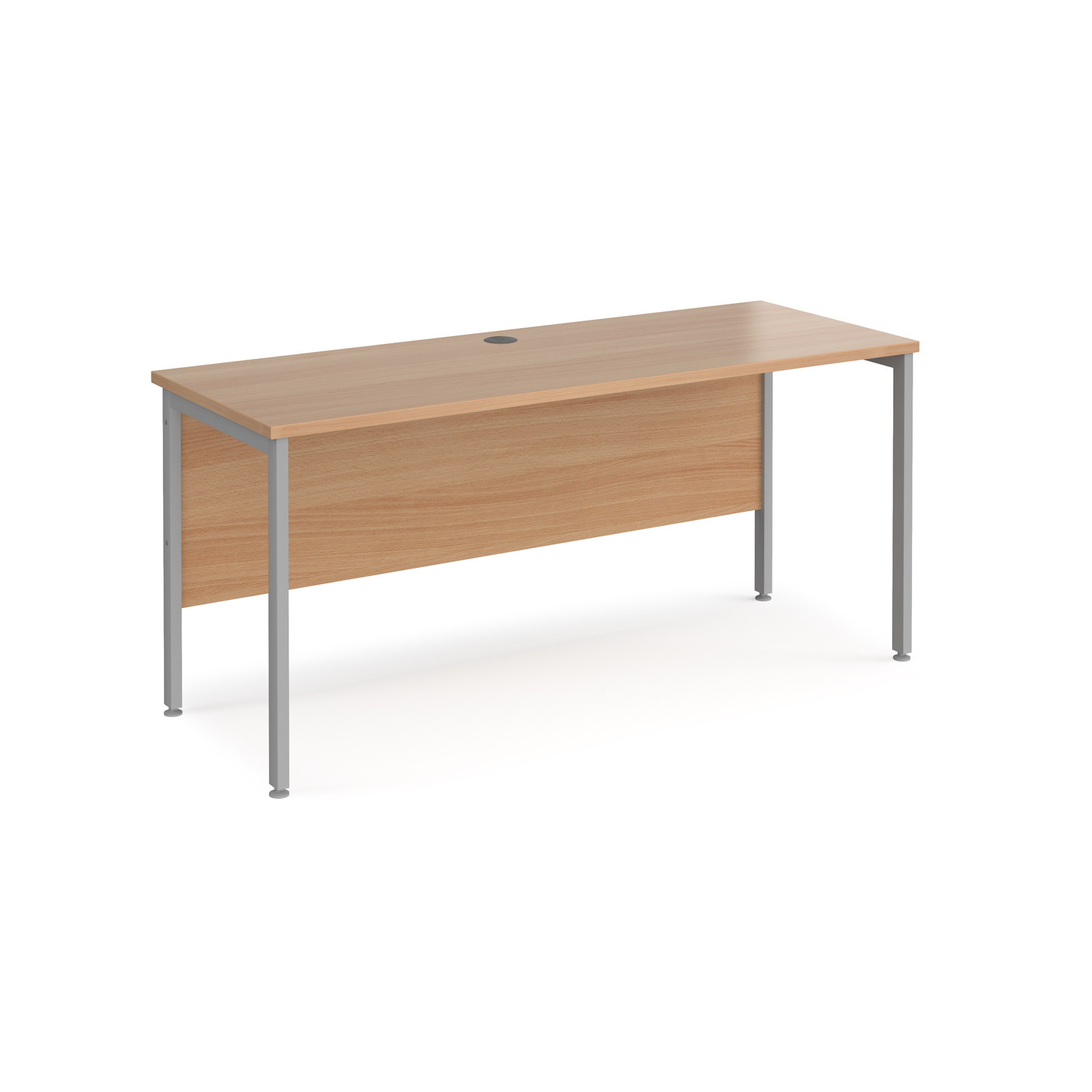 Maestro 25 H-Frame Leg Straight Desk 600mm Deep