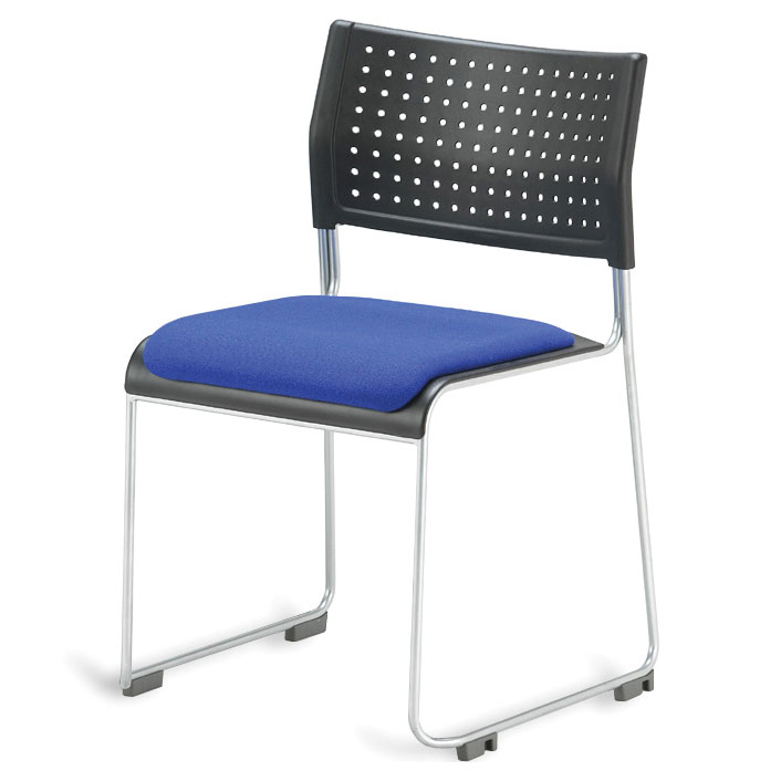 Public Stacking Conference Chair + Seat Pad