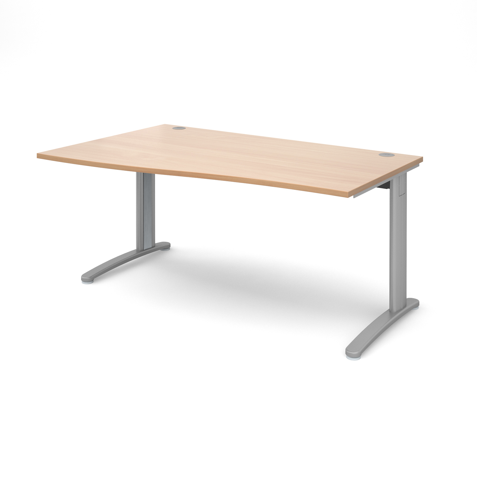 TR10 Left Hand Wave Desk