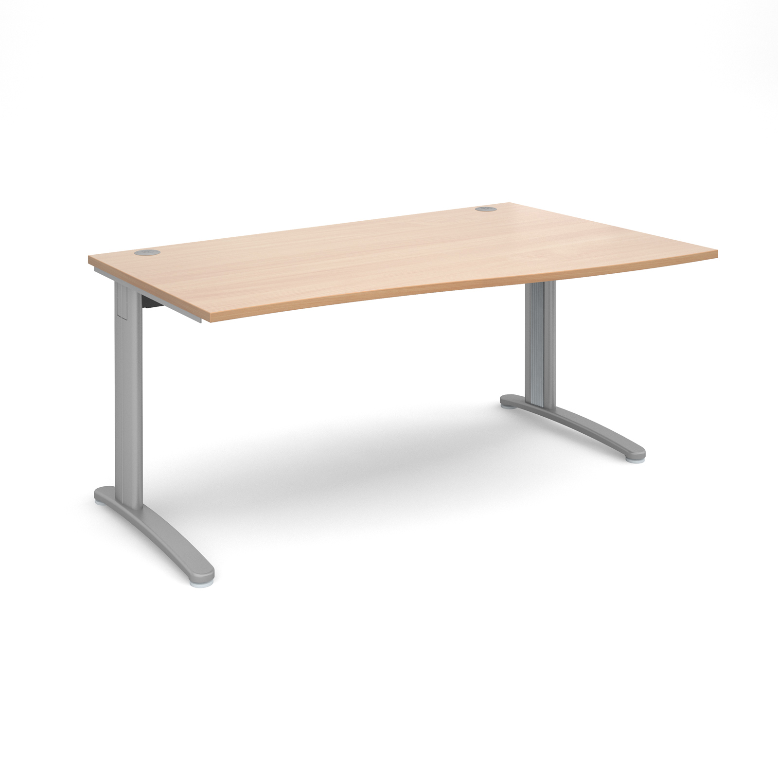 TR10 Right Hand Wave Desk