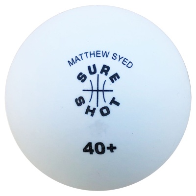 Matthew Syed Bulk Table Tennis Balls (Box of 144)