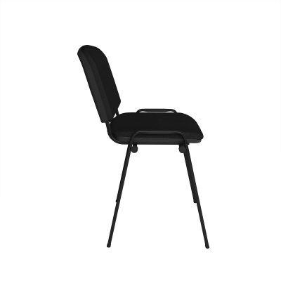 ISO Meeting Room Stackable Chair with Black Frame