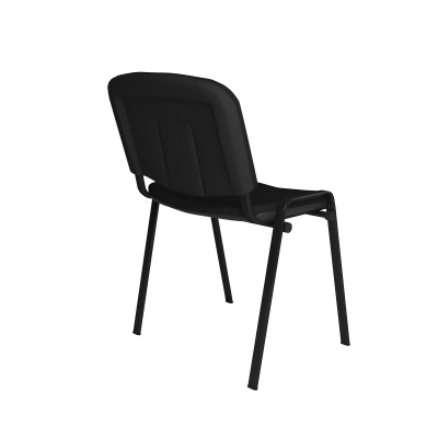 ISO Meeting Room Stackable Chair with Black Frame