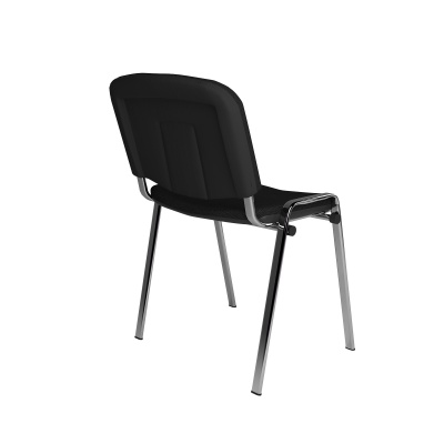 ISO Meeting Room Stackable Chair with Chrome Frame