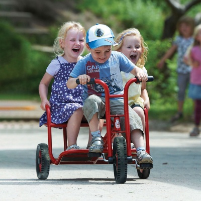 Winther Children's Tricycle Twin Taxi