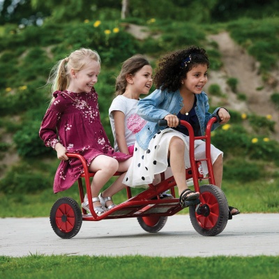 Winther Children's Tricycle Twin Taxi